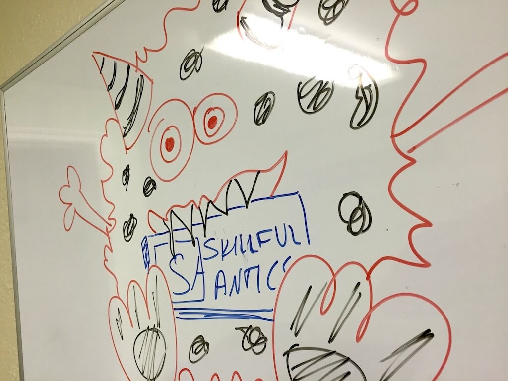 skillful antics whiteboard wednesday monster