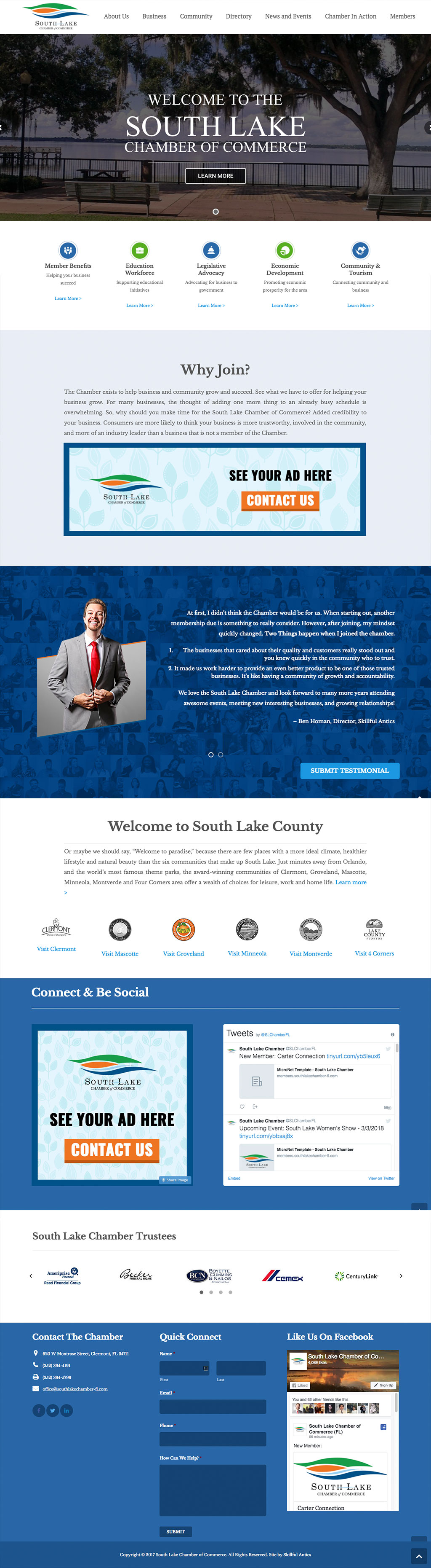 south-lake-chamber-website