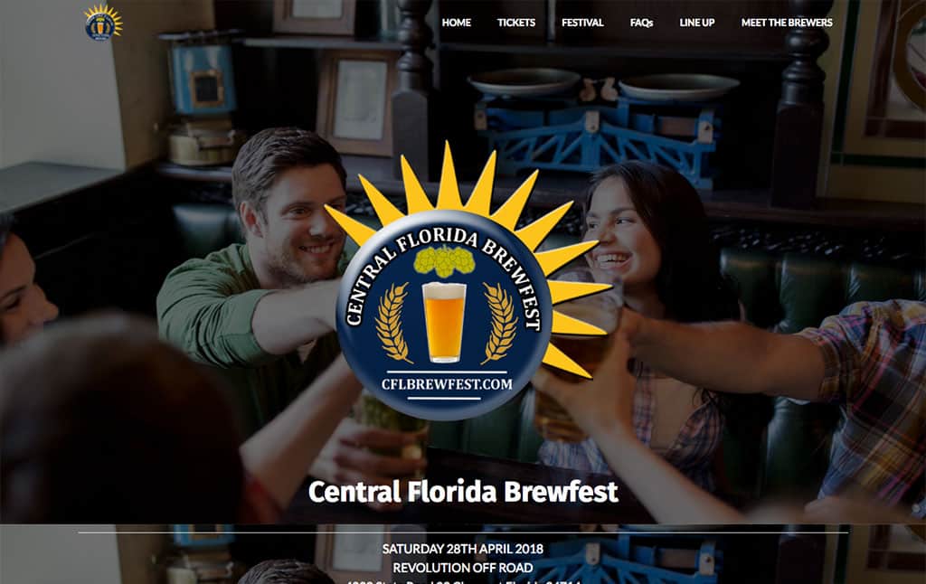 Central Florida Brewfest homepage Skillful Antics