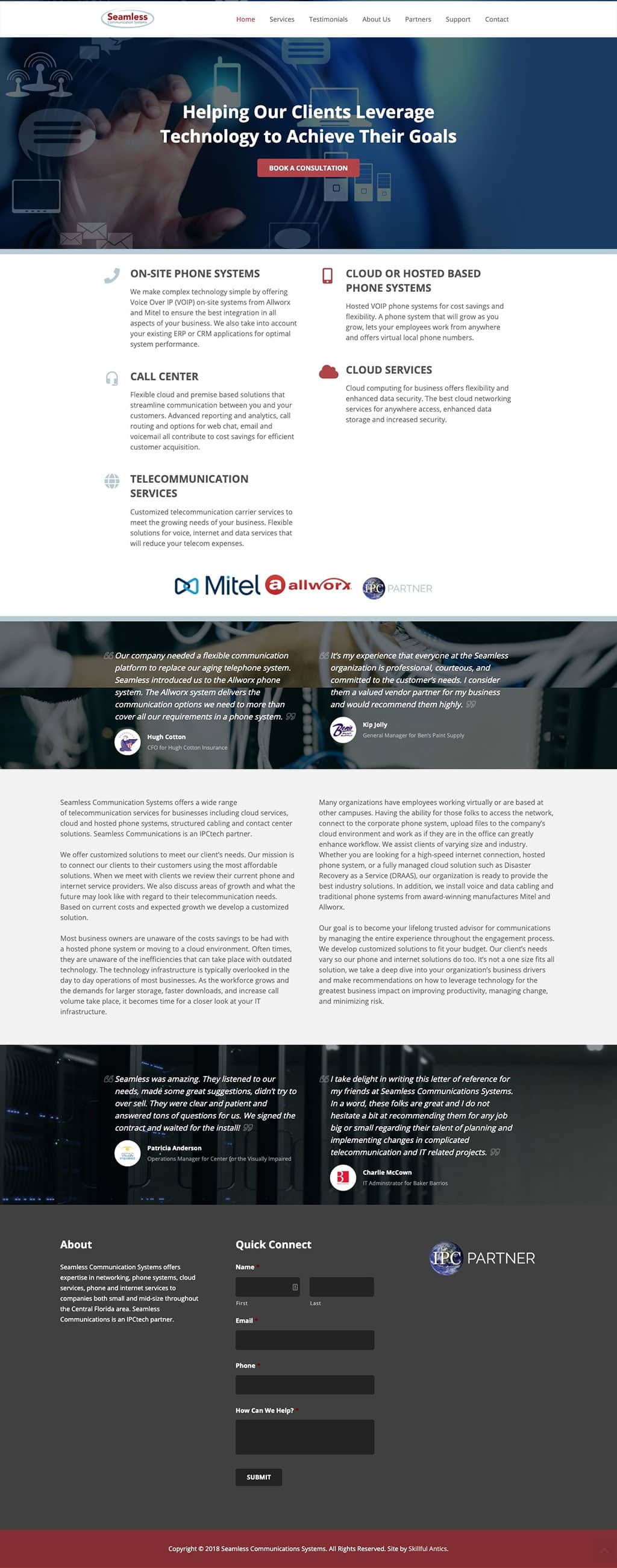Seamless Communication Systems