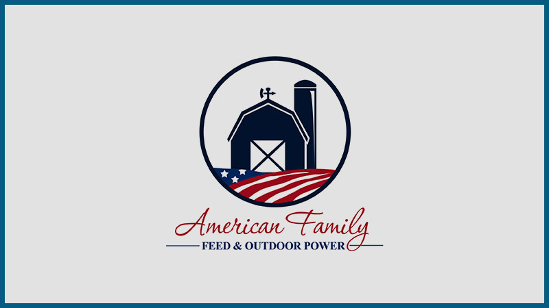 American Family Feed & Outdoor Power Logo