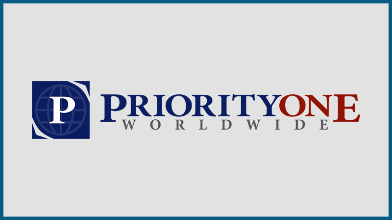 Priority One Worldwide Logo