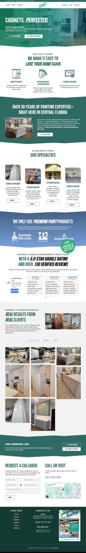custom-care-by-caleb-homepage-website-design-by-skillful-antics