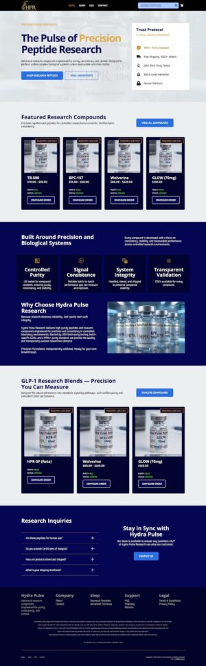 hydra pulse research homepage